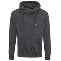 Cross neck hoodie