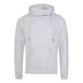 Cross neck hoodie