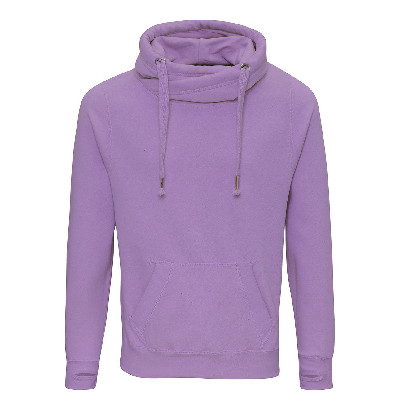 Cross neck hoodie
