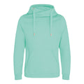 Cross neck hoodie