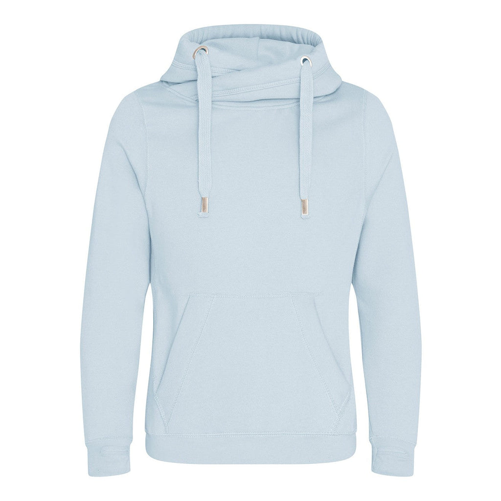 Cross neck hoodie