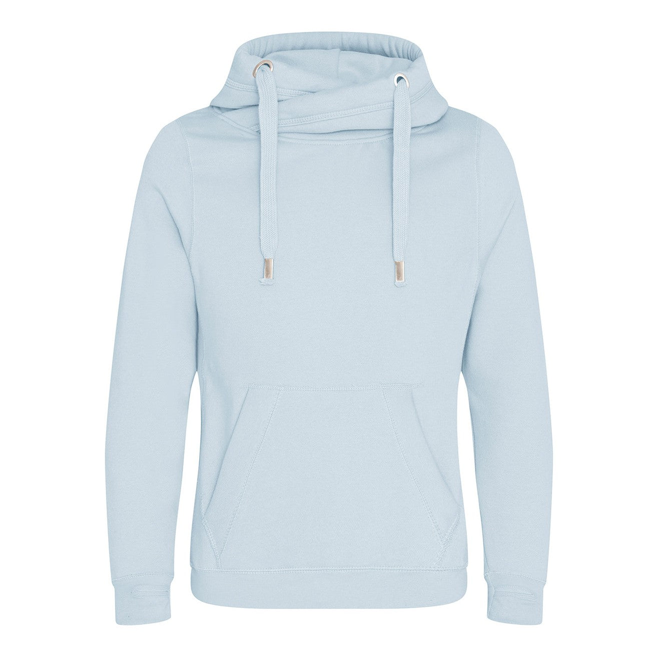 Cross neck hoodie