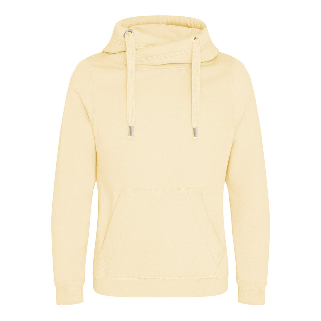 Cross neck hoodie