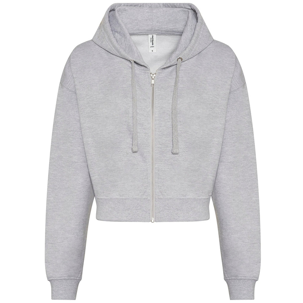 Women's fashion cropped zoodie